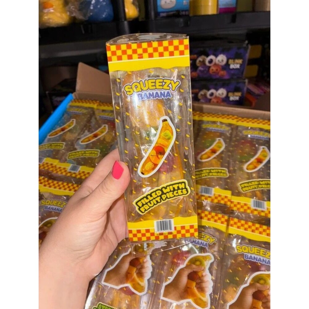 Fruit Filled Banana Squishy